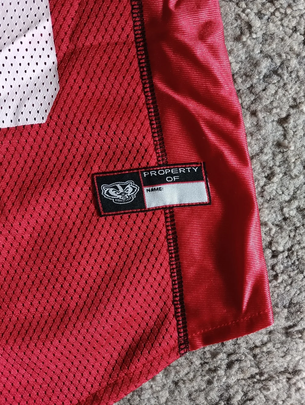 ❤️ Wisconsin Badgers Pets First Jersey Dog Sports Football Red XXL 2XL XX-Large